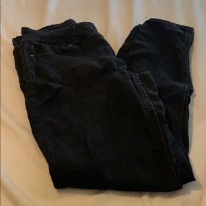 High Waisted Black Jeans